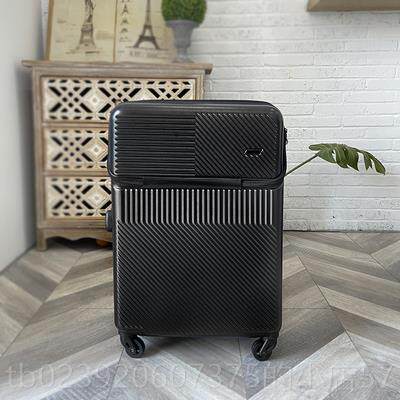 正品前开门商务手车箱226英寸4男士静音万能轮推行李箱2英寸Pc0登