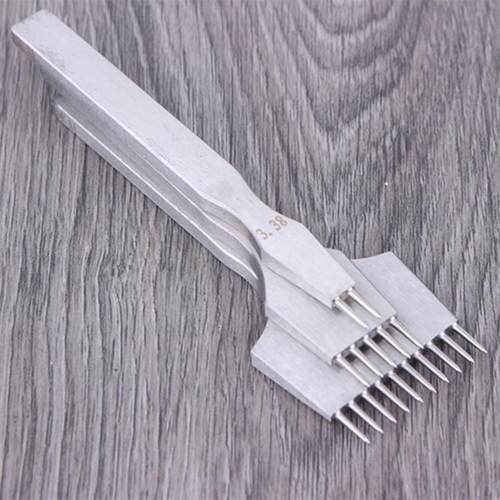 圆斩diy手工皮革打孔工具非菱斩欧斩法斩斜平斩皮雕皮艺工具打孔