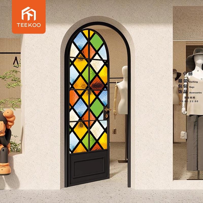 卫生间厕所浴室防走光静电贴膜窗户磨砂玻璃贴透光不透明窗花无胶