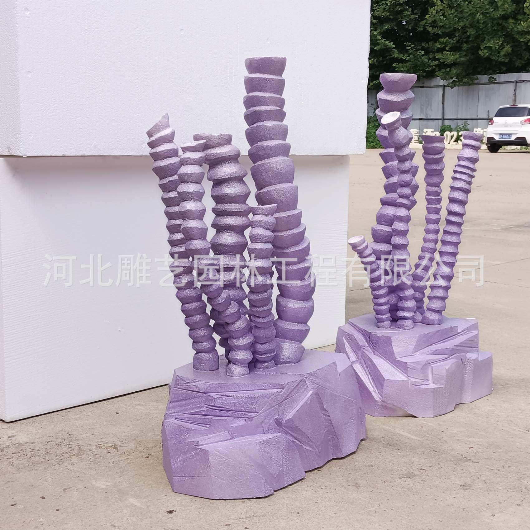 定制仿真泡沫海草花珊瑚模型雕塑海洋主题景观装饰品拍摄道具摆件