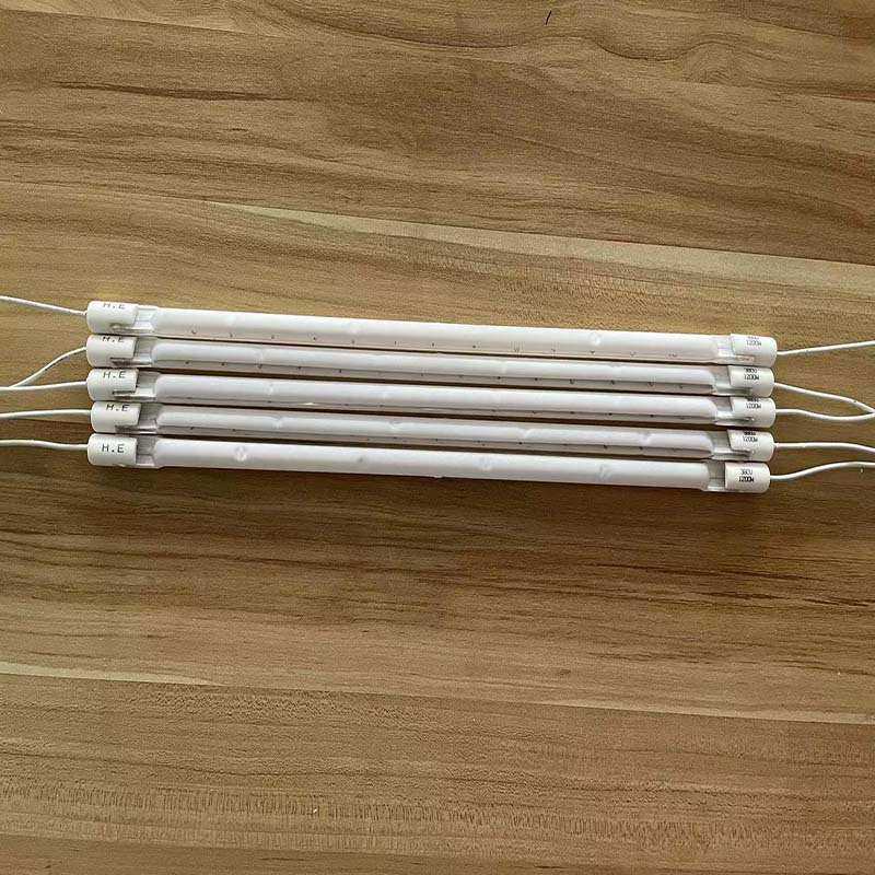 半镀白加热管12kw吹瓶机用加热管半镀白发热管工业红外线加热管