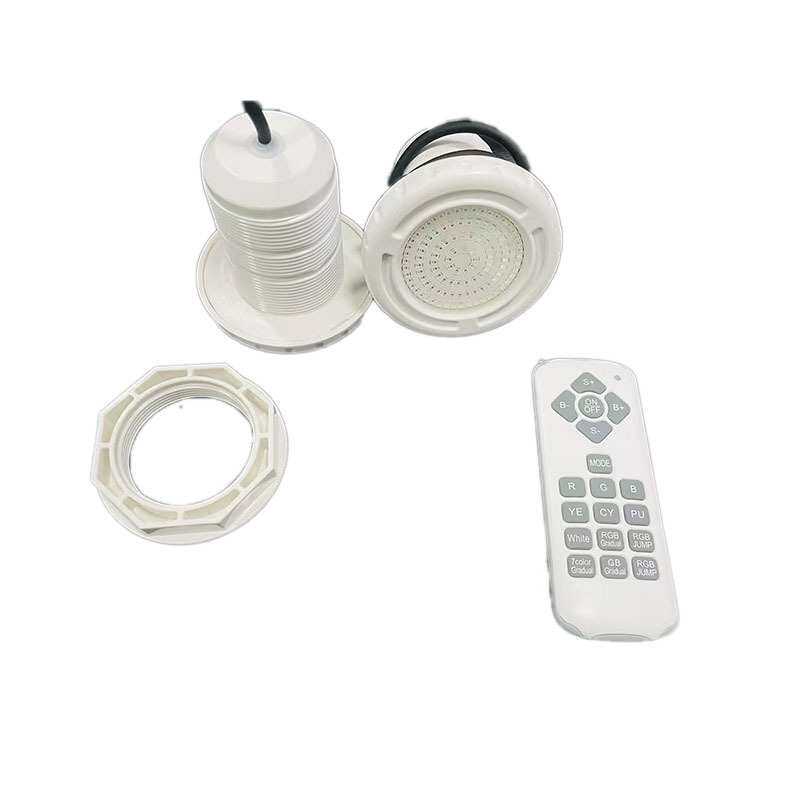 树脂填充LED泳池灯泳池壁灯水下灯水底灯泳池射灯IP68RGB七