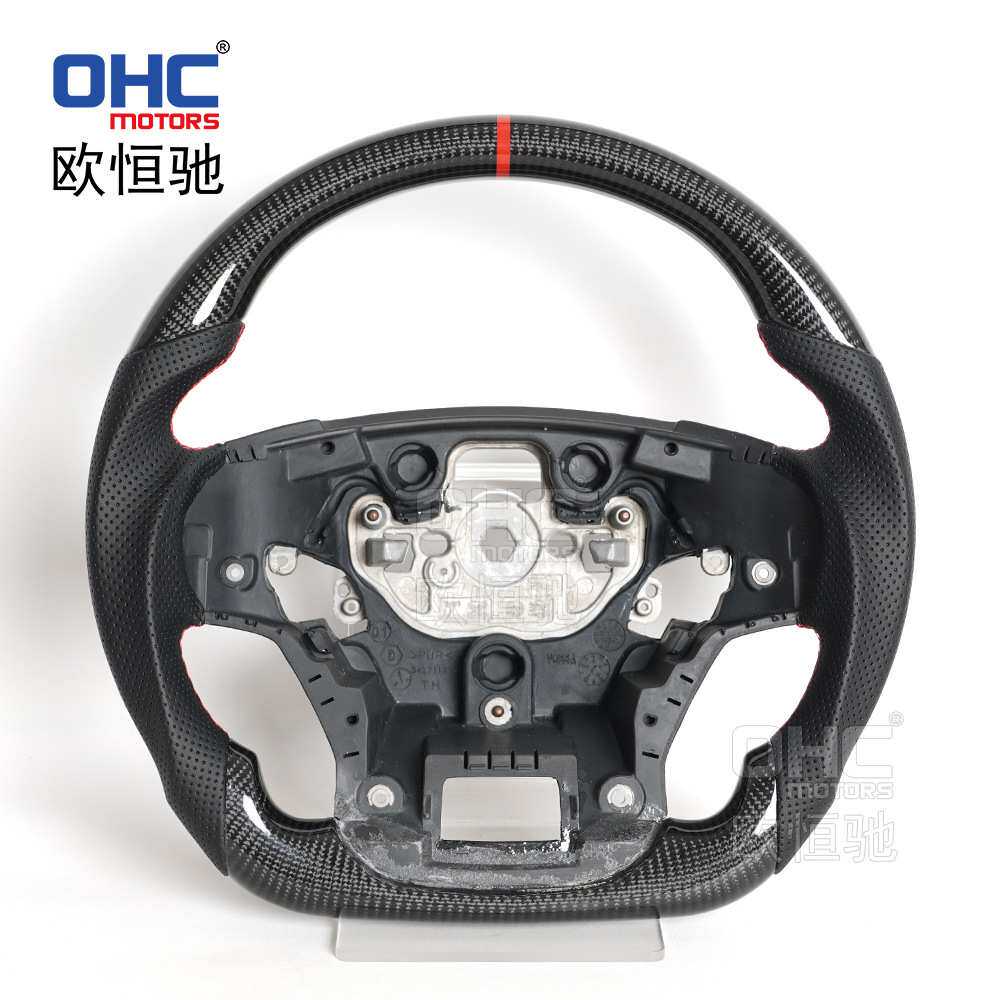 适用于福特 Ranger Raptor(小猛禽) 18-23款方向盘碳纤维升级改装