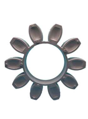 KTR ROTEX110联轴器用缓冲块减震胶圈弹性体梅花垫接手紫色T-PUR