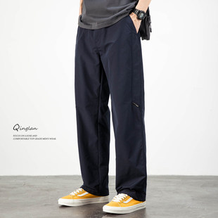 轻澜速干裤 夏季 薄款 潮流百搭 子男直筒宽松户外运动冰丝休闲长裤