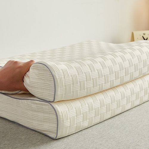 夏季泰国成人枕头乳胶枕护颈助睡眠单只颈椎专用低枕芯一对装