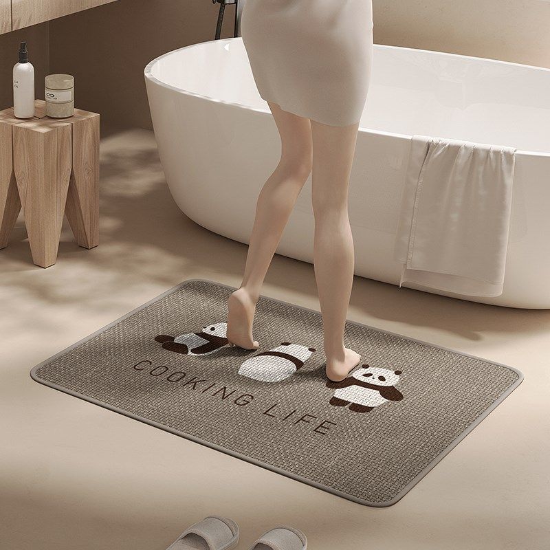 浴室防滑垫厕所洗手间门口吸水脚垫免洗可擦耐脏卫生间地垫子编织,居家布艺,家用脚垫,淘宝优惠券,粉丝福利购,淘宝优惠卷