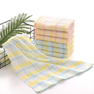 高级毛巾纯棉洗脸家用大人丝光巾成人柔软吸水不掉毛儿童洗澡薄款