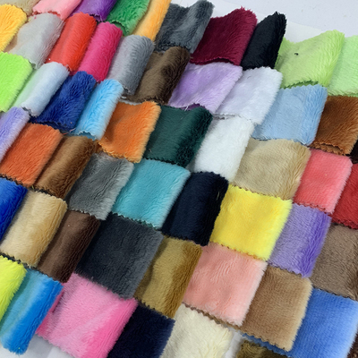 150x80cm大尺寸5mm手作娃娃头毛头发毛绒面料100色可选柔软毛绒布