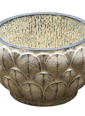 庭院水井装饰摆件花园小鱼池水培盆景水景中式天台仿古造景鱼缸