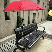 户外雨伞支架支撑杆座椅坐椅摆摊露营遮阳挡雨雨伞固定架万能型