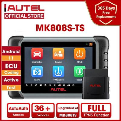 道通Autel MaxiCOM MK808S-TS TPMS Scanner汽车诊断仪海外多语言