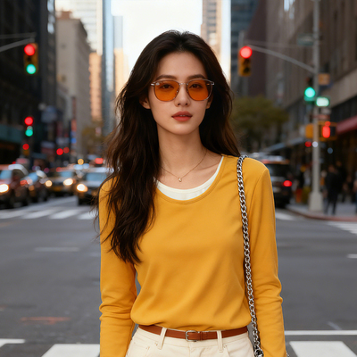 k-Free^Lancer德绒打底衫女2025新款今年流行爆款内搭半高领打底