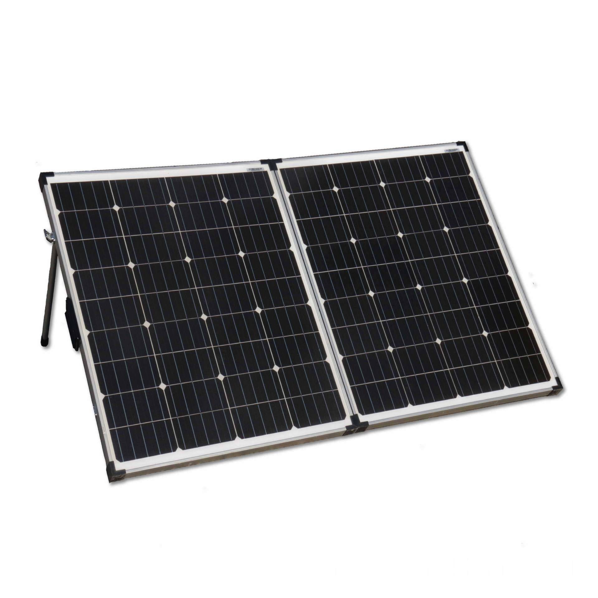 太阳能折叠板光伏组件支架控制器带5米电线夹子手机充电DC12V输出