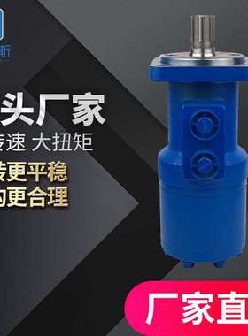 JS-50液压马达清扫车摆线油马达厂家直销JS-63低速液压马达