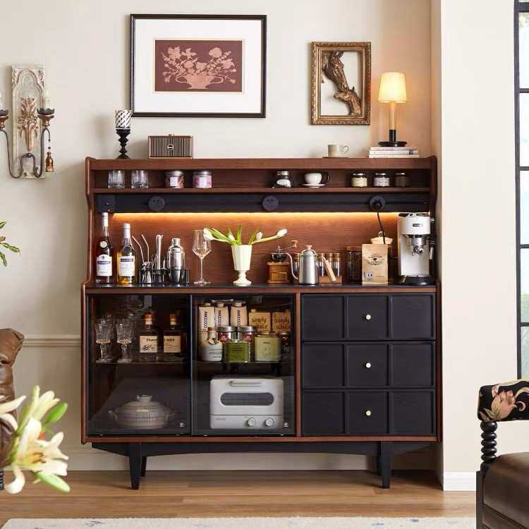 复古实木法式餐边柜客厅茶水酒柜家用中古靠墙一体厨房收纳储物柜,模玩/动漫/周边/娃圈三坑/桌游,模型制作工具/辅料耗材,淘宝优惠券,粉丝福利购,淘宝优惠卷