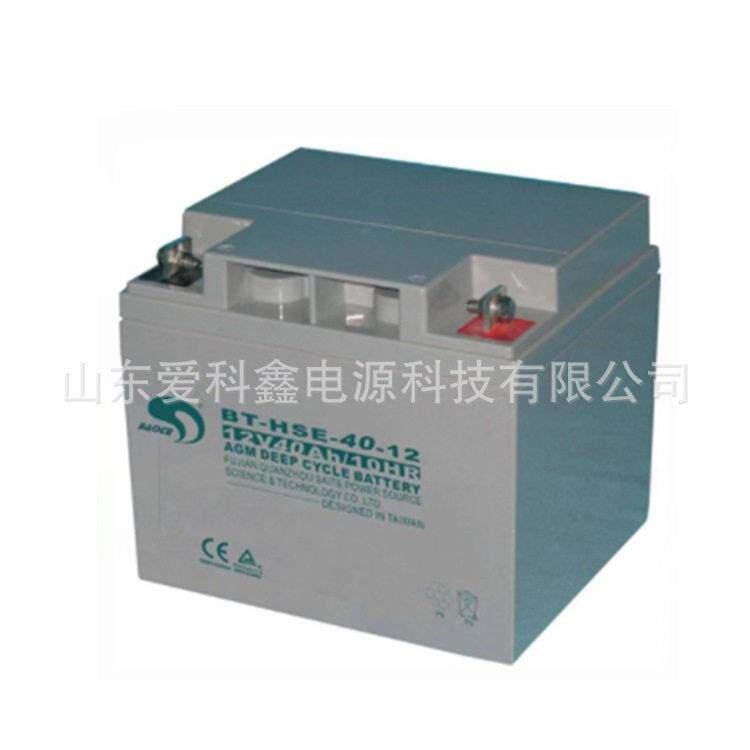 赛特蓄电池BT-HSE-40-12 12V40AH 铅酸免维护UPS电源应急电池