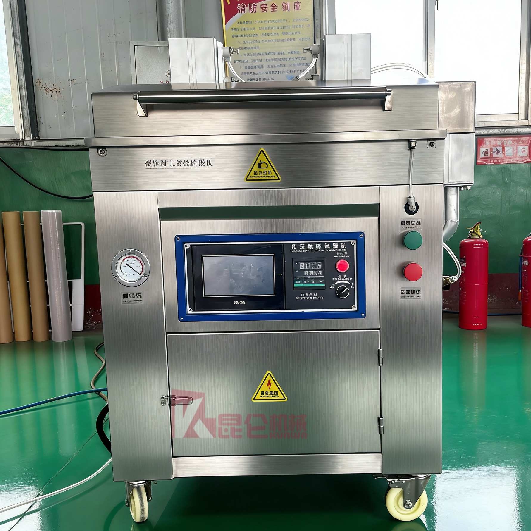 DZ-750台式真空贴体包装机海鲜牛排肉封盒鹅肝三文鱼保鲜覆膜机