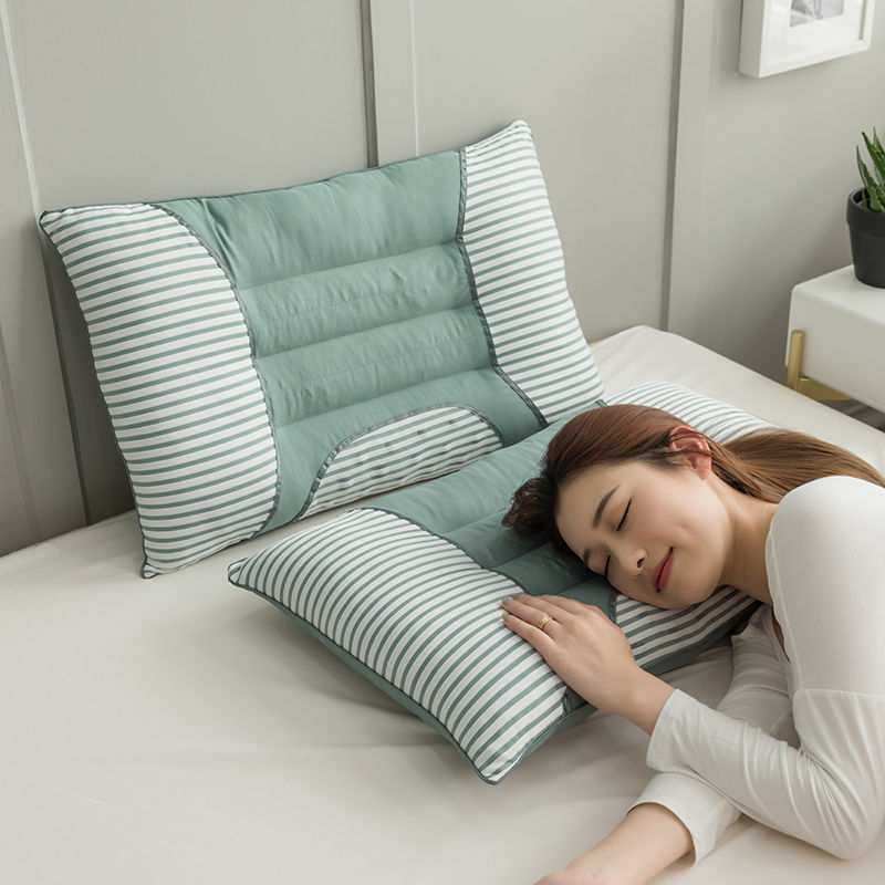 决明子枕头枕芯一对单人家头芯护颈椎助睡眠一只套装