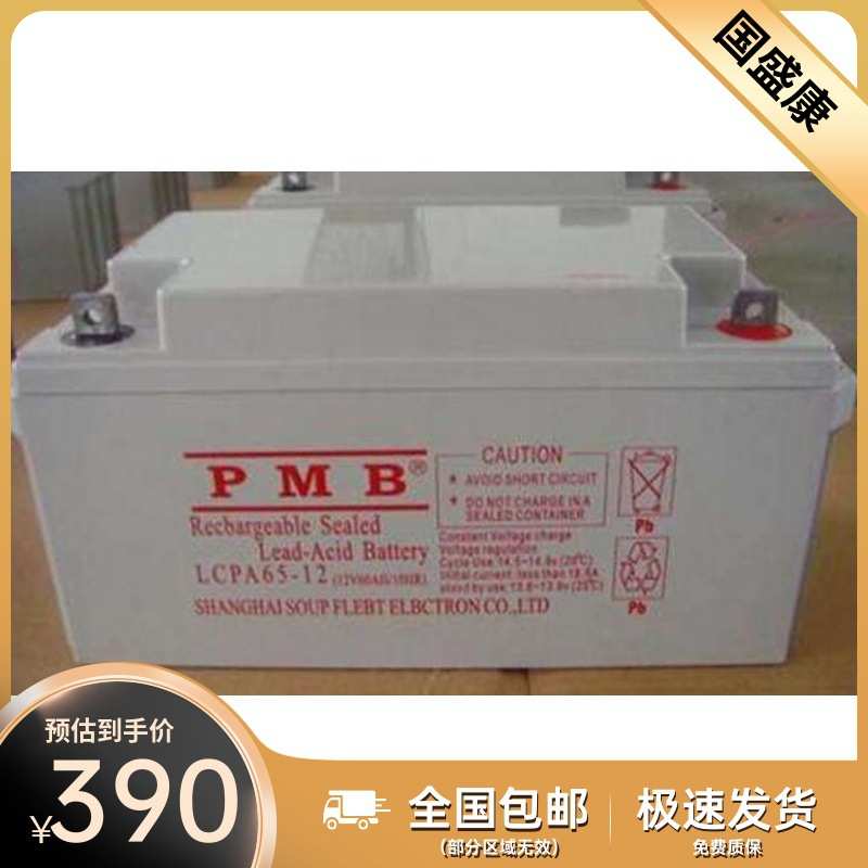 PMB蓄电池LCPA65-12 12V65AH铅酸免维护直流屏UPSEPS应急电源路灯