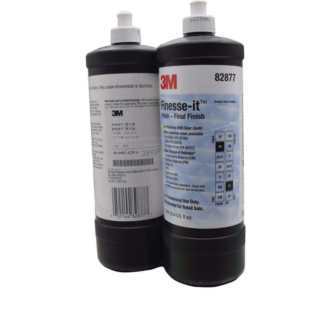 3M82877抛光细蜡 去划痕修复UV亚克力大灯去雾影家具汽车钢琴修补