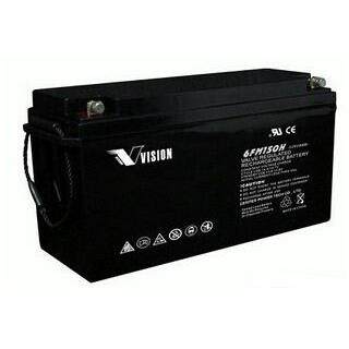 VISION威神蓄电池12V150AH 6FM150H 免维护铅酸UPS电源应急蓄电池