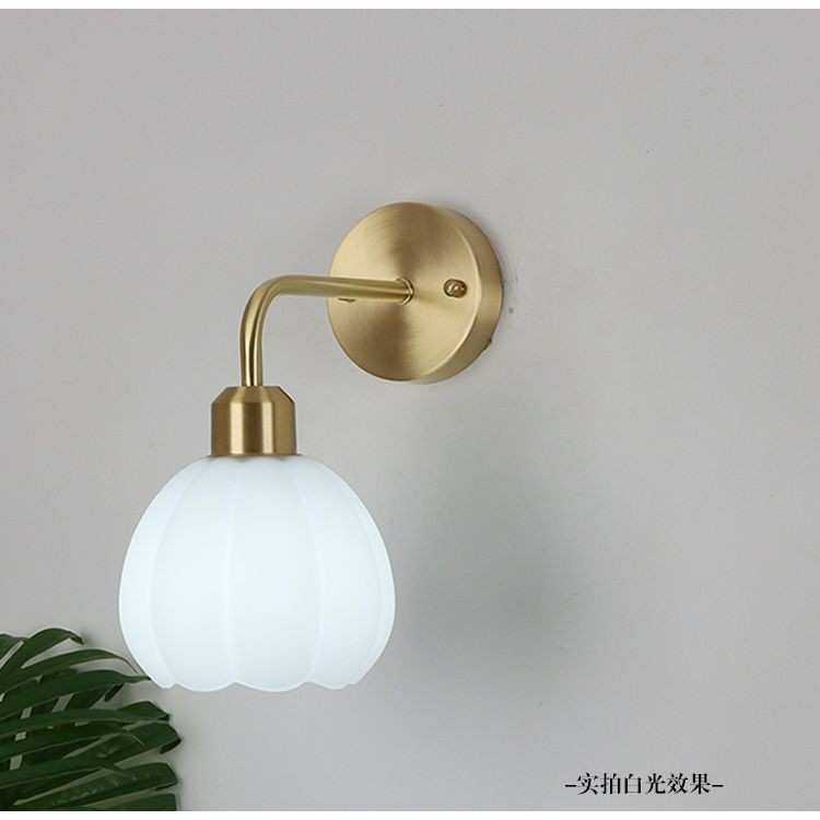 北欧床头壁灯现代轻奢奶油风南瓜玻璃灯个性网红卧室创意壁灯,模玩/动漫/周边/娃圈三坑/桌游,模型制作工具/辅料耗材,淘宝优惠券,粉丝福利购,淘宝优惠卷