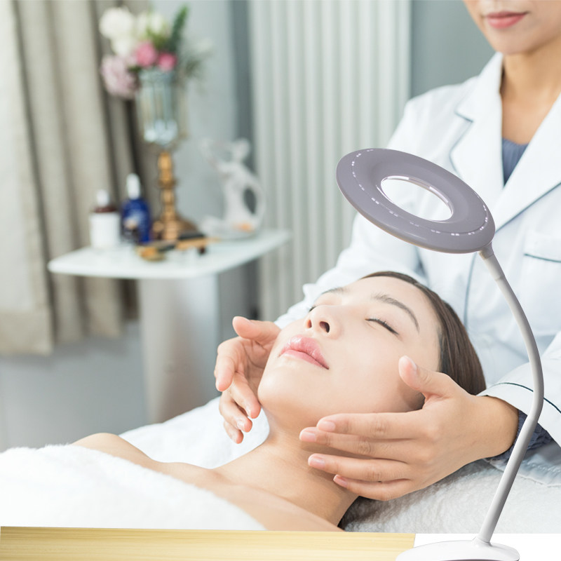 纹绣灯便携式夹子超亮护眼led夹子台灯两用灯美容美睫灯折叠夹灯