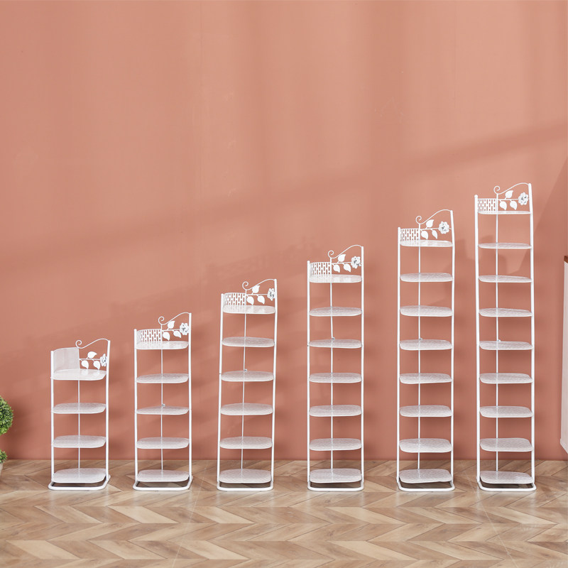 欧式铁艺鞋架经济型家用多层收纳鞋柜客厅宿舍防尘小鞋架简易鞋架