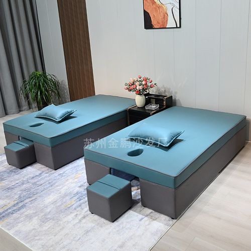 泰式足疗按摩床spa足浴足疗采耳床洗浴中心大厅休息床推拿踩背床