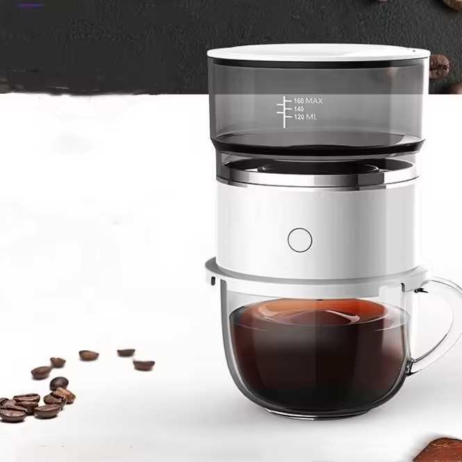 手冲咖啡杯滴漏式免滤纸随身泡茶过滤器便携咖啡杯双层滤网杯代发