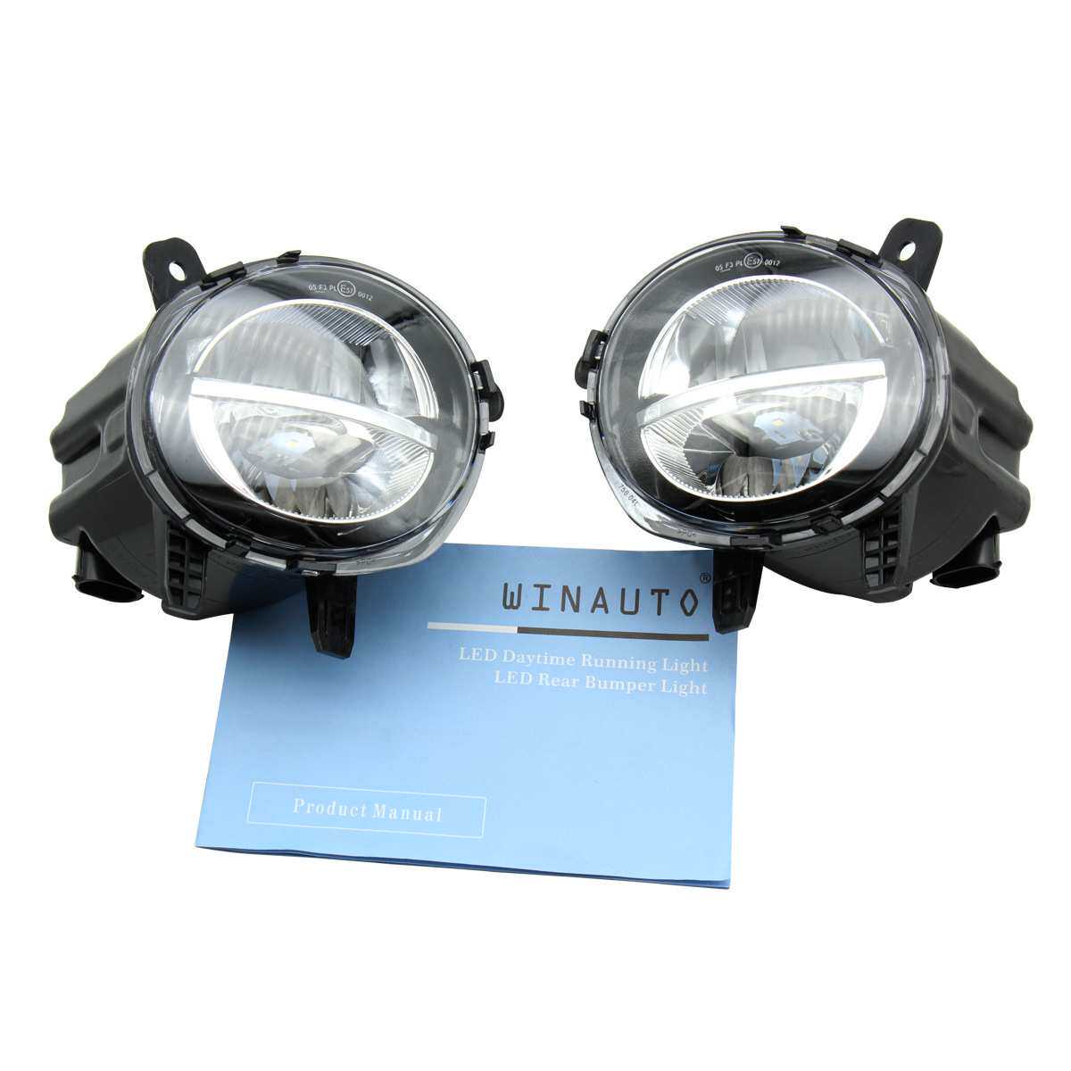 适用于16-19年BW 宝 马3系 F35 前雾灯63177315559 60 LED专车