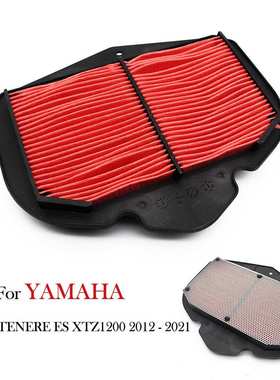 适用于雅马哈XT1200Z XTZ1200 2012 - 2021年 空滤芯 空气滤清器