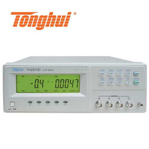 LCR数字电桥同惠TH2810D频率10kHz 5挡分选读数稳定快速TL2812D