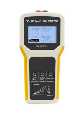 elejoy太阳能光伏万用表EY1600W太阳能板MPPT光伏板测试仪功率计