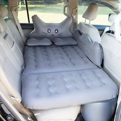 Inflatable Car Air Mattress Bed- Thickened Camping Bed