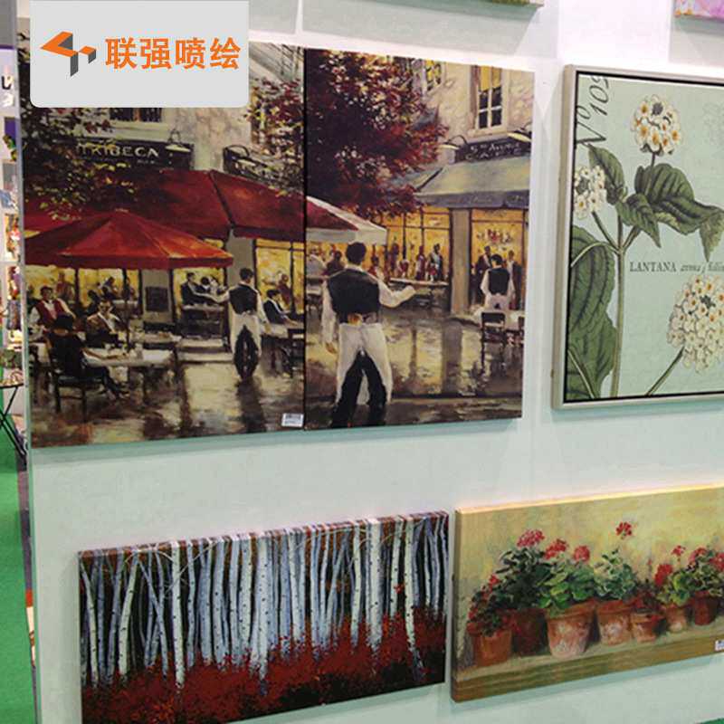 厂家定制防水防晒不变色油画布 室内装饰广告喷画油画布写真