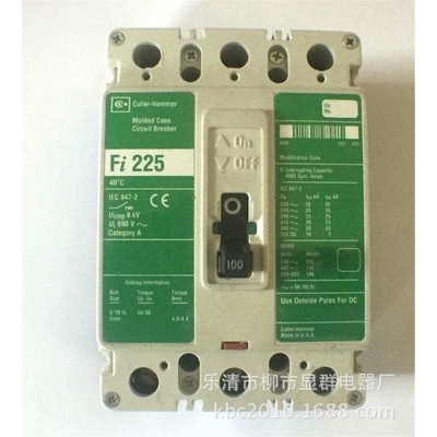 塑壳断路器Cutler-Hamme  Fi225 3P