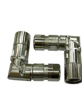 TE弯头M23连接器923插头动力接头6芯8芯9芯航空插头伺服电机BSDA