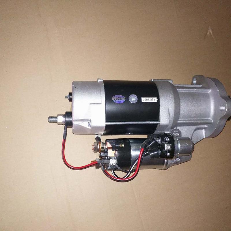 WDP12豪沃A7 发动机QDJ2814H 启动马达 起动机 四配套 缸体 缸套