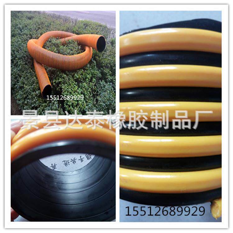 生产吸砂管 耐磨耐正 负压抽水泥沙软管 船厂除锈吸砂管