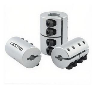 梅花联轴器铝合金弹性联轴器编码器丝杆连轴器 外径20长25 孔5至8