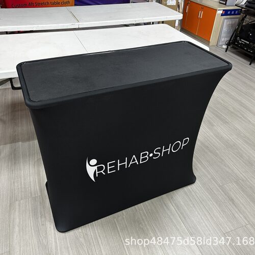 上海工厂直销磁吸弧形烤漆板拉网促销台广告桌销货架展台接待前台