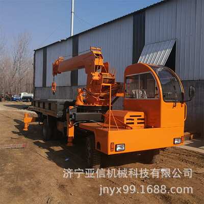 四轮5吨随车吊机多少钱 生产3吨6吨农用四不像随车起重机