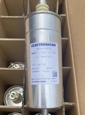 德国原装 E62.K14-152CD0 1.5UF 3400V ELECTRONICON 薄膜电容器
