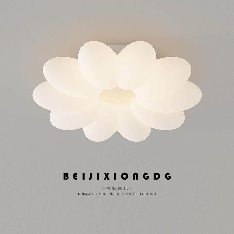 卧室灯温馨浪漫少女房间灯现代简约创意个性花朵儿童房间吸顶灯具,家装灯饰光源,客厅吸顶灯,淘宝优惠券,粉丝福利购,淘宝优惠卷