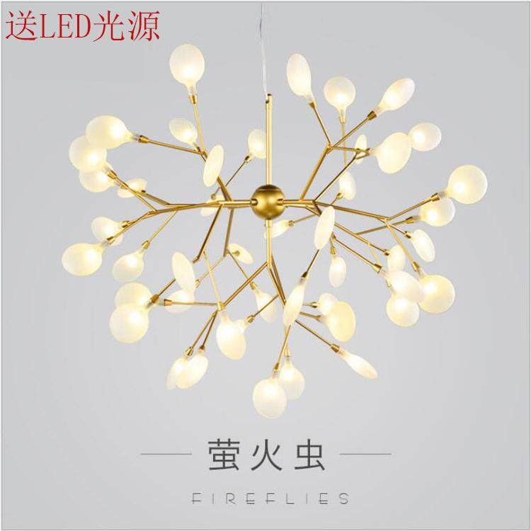 萤火虫吊灯北欧灯具创意个性餐厅卧室简约时尚轻奢后现代客厅吊灯,家装灯饰光源,智能吊灯,淘宝优惠券,粉丝福利购,淘宝优惠卷