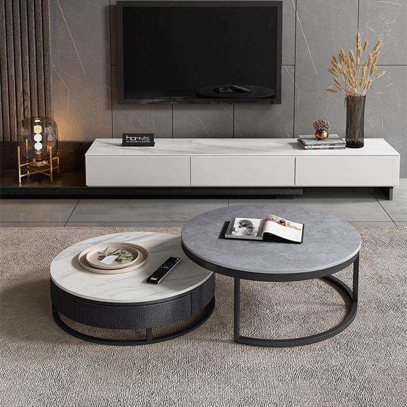 岩板茶几现代可茶桌伸缩圆形电视柜组合客厅家用大小圆茶几伸缩桌,模玩/动漫/周边/娃圈三坑/桌游,模型制作工具/辅料耗材,淘宝优惠券,粉丝福利购,淘宝优惠卷