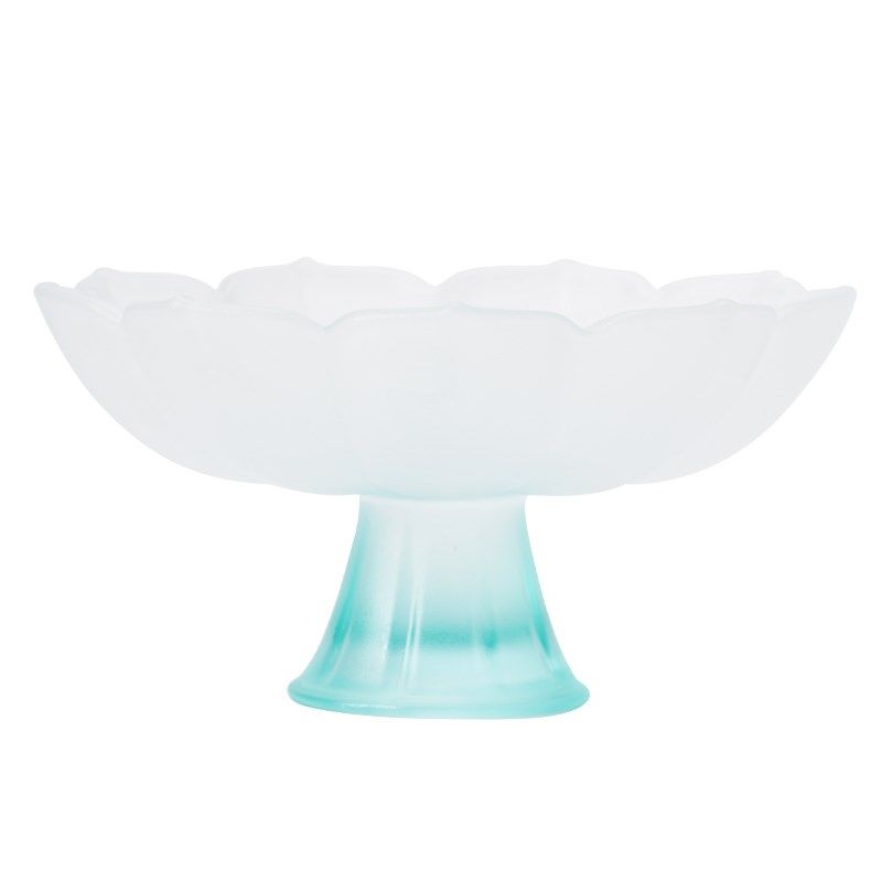 极素高足莲花果盘客厅茶几家用茶点盘中功夫茶具琉璃零食摆放盘,餐饮具,果盆/果盘/果篮,淘宝优惠券,粉丝福利购,淘宝优惠卷