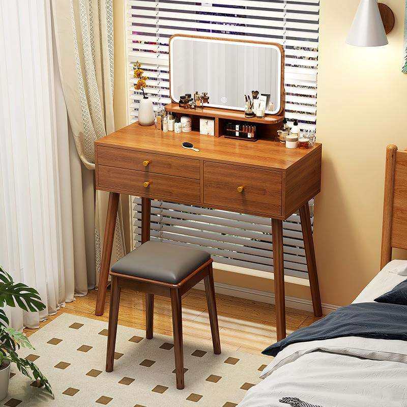 梳妆台卧室现代简约新中式化妆桌轻奢化妆镜梳妆桌小户型化妆台,电子元器件市场,其它元器件,淘宝优惠券,粉丝福利购,淘宝优惠卷